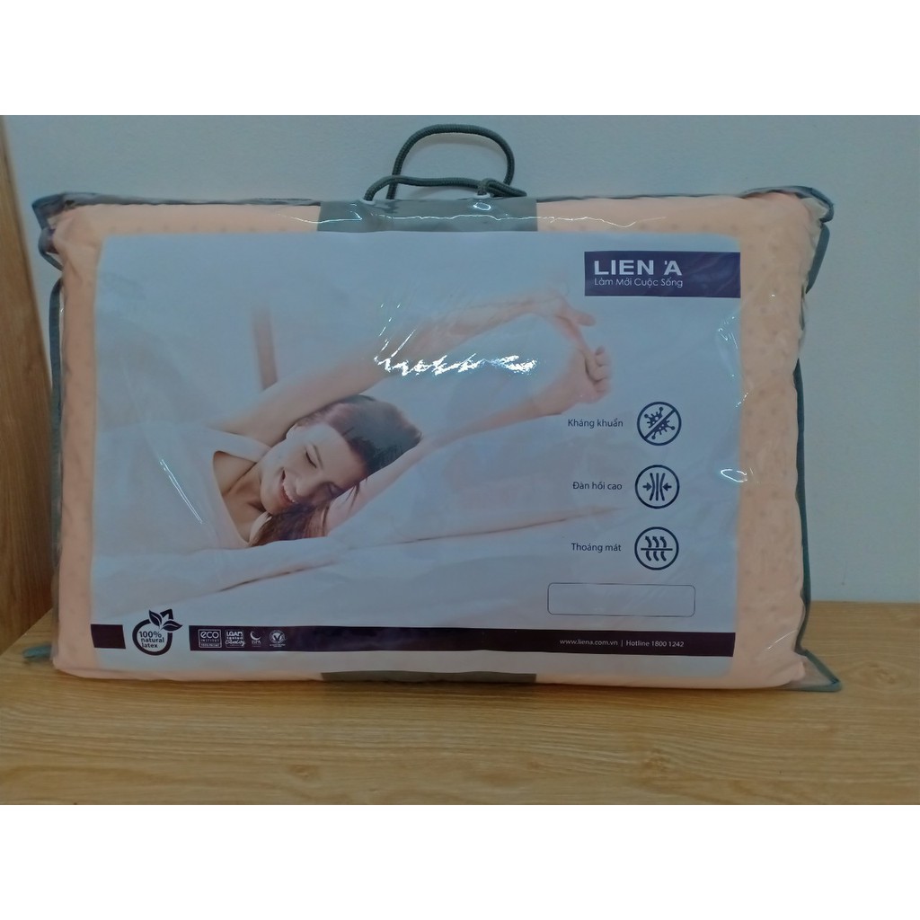 Gối Liên á Gối Nằm Cao Su Contour Dợn Sóng