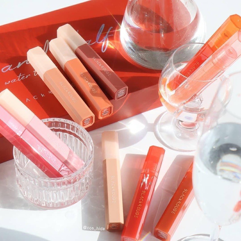 [CHÍNH HÃNG] SON TINT BÓNG BLACK ROUGE HALF N HALF WATER GLOW | BigBuy360 - bigbuy360.vn