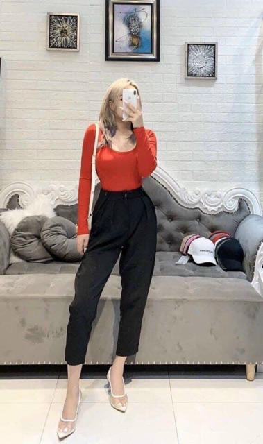 Quần baggy kiểu hàng Quảng Châu loại 1 size S M L XL