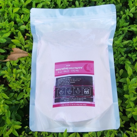 1kg Mặt nạ bạc hà dẻo, hoa hồng collagen handmade