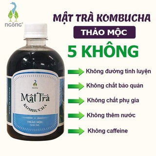 Mật Trà Kombucha Thảo Mộc 500ml