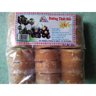 1kg ĐƯỜNG THỐT NỐT/ ĐƯỜNG THẺ DẠNG VIÊN - 1kg gồm 9 viên