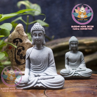 Tượng Phật đá sa thạch 11cm trang trí nhà cửa phong thủy