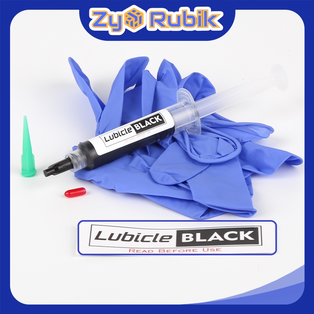 [Lube Rubik] Lubicle Black dầu bôi trơn core rubik (Thể tích 5cc) - Zyo Rubik