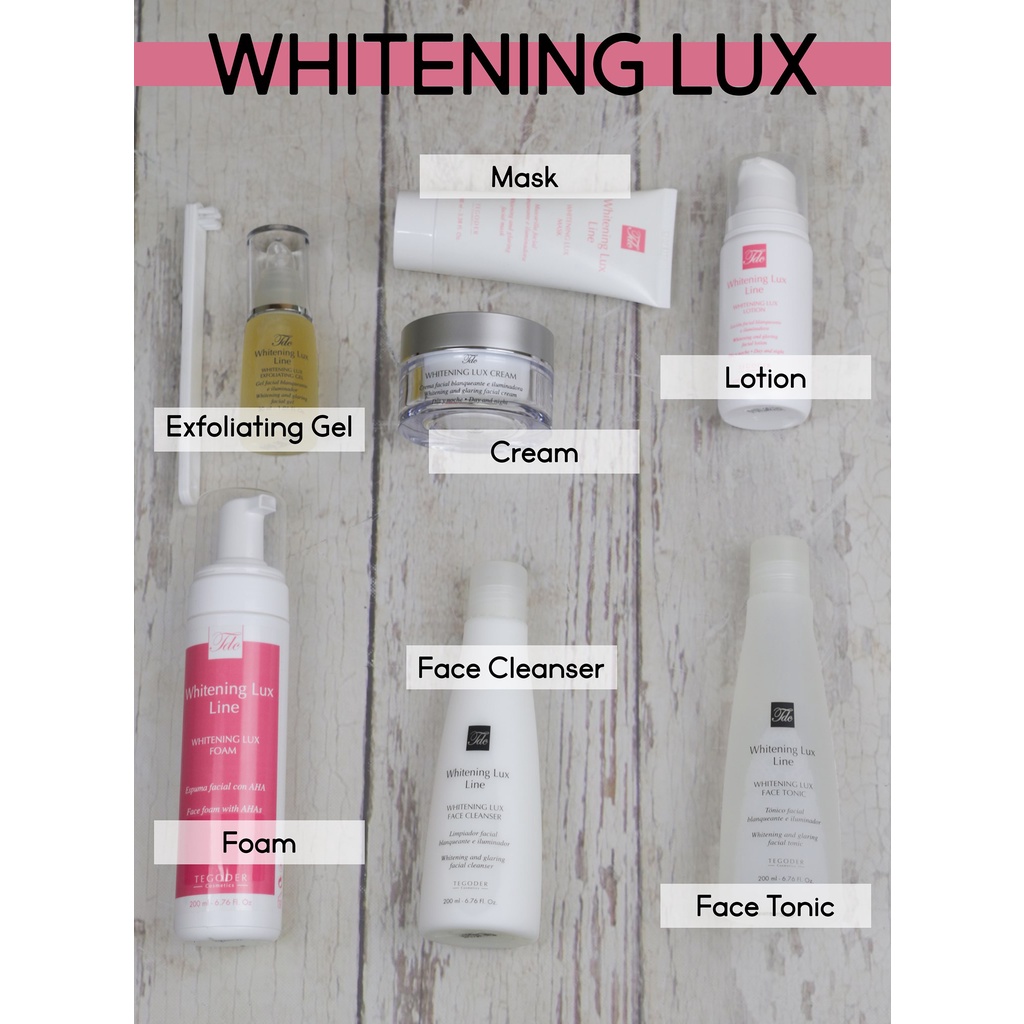 Tinh chất loại bỏ tế bào chết chống oxy hóa Tegoder Whitening Lux Exfoliating Set 30ml