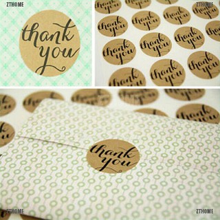Set 12 sticker in chữ thank you