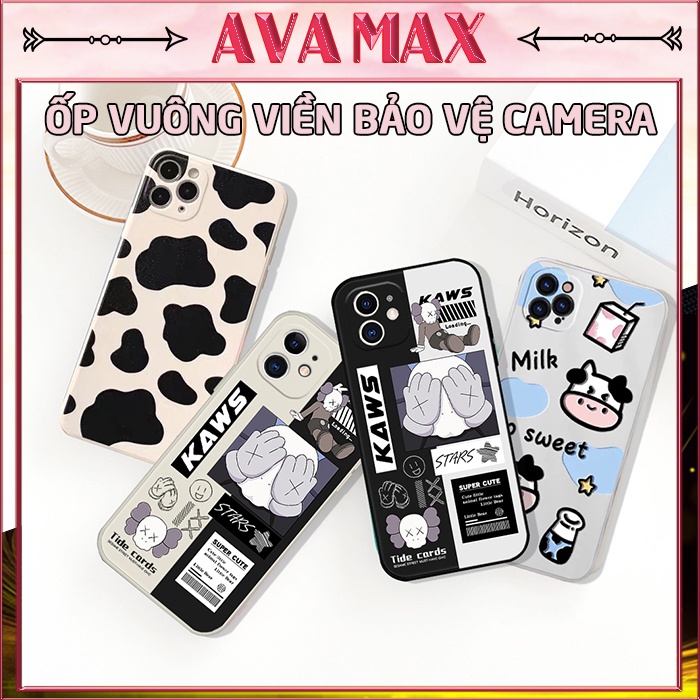 Ốp Lưng iPhone Cạnh Vuông Hàn Quốc Cực Hot 6/6plus/6s/6splus/7/7plus/8/8plus/x/xr/xs/11/12/pro/max/plus/promax