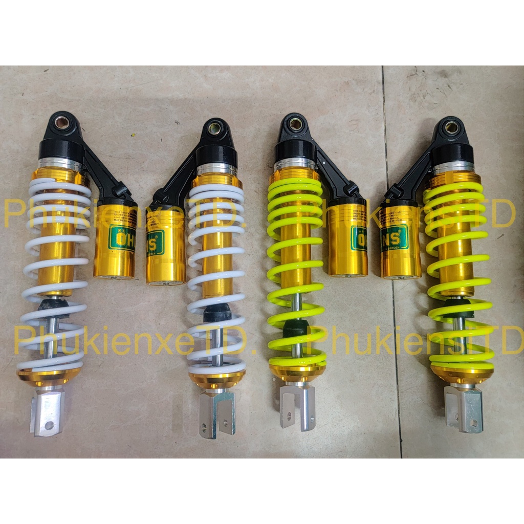 Phuộc sau OHLINS bình dầu lắp AIRBLADE NOUVO4 PCX IMPULSE SHARK FELIZ ...