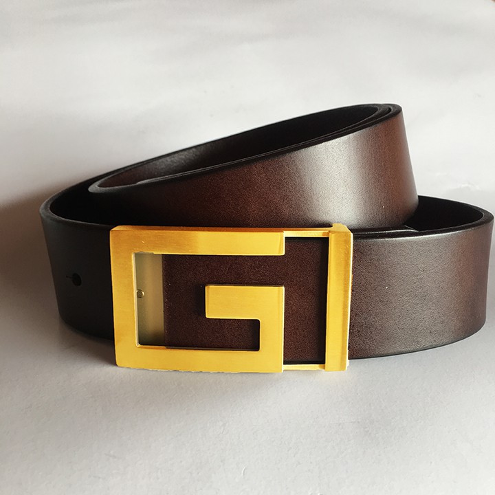 [HÀNG CHẤT] dây nịt nam thắt lưng da doanh nhân cao cấp thời trang khóa mạ vàng 24k | BigBuy360 - bigbuy360.vn