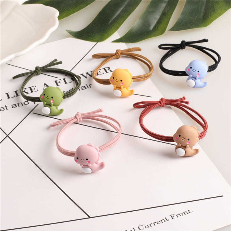 Dây buộc tóc hình khung long chất liệu co dãn cực tốt ( ảnh thật 100%) #6