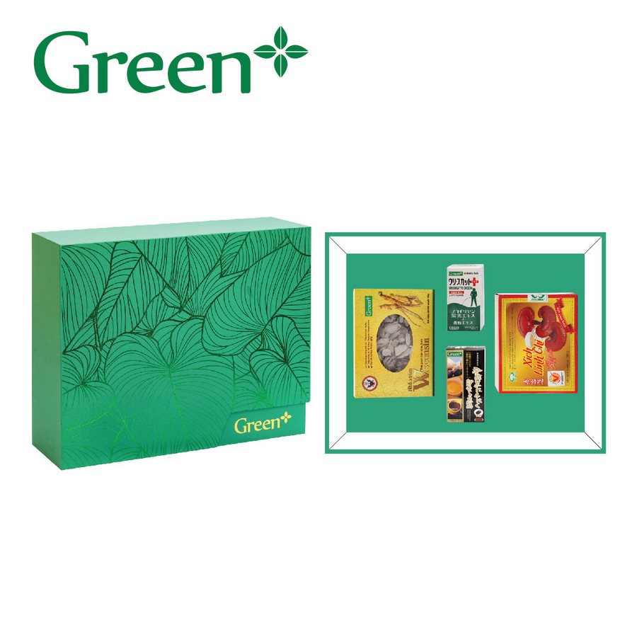 Hộp quà doanh nhân thành đạt: Nhân sâm, Linh chi, Tỏi đen và Tăng cường sinh lực nam giới