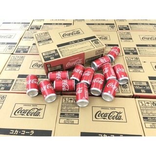 Coca Cola Nhật mini lon 160ml - thùng 30 lon