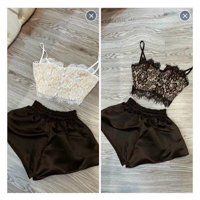 Áo bra ren / Áo 2 dây nữ from croptop tôn vòng 1 sieu quyến rũ alohashop91