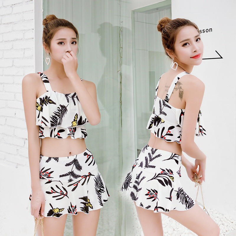 Bikini bộ đồ bơi nữ dễ thương áo tắm hai mảnh phong cách hàn quốc | BigBuy360 - bigbuy360.vn