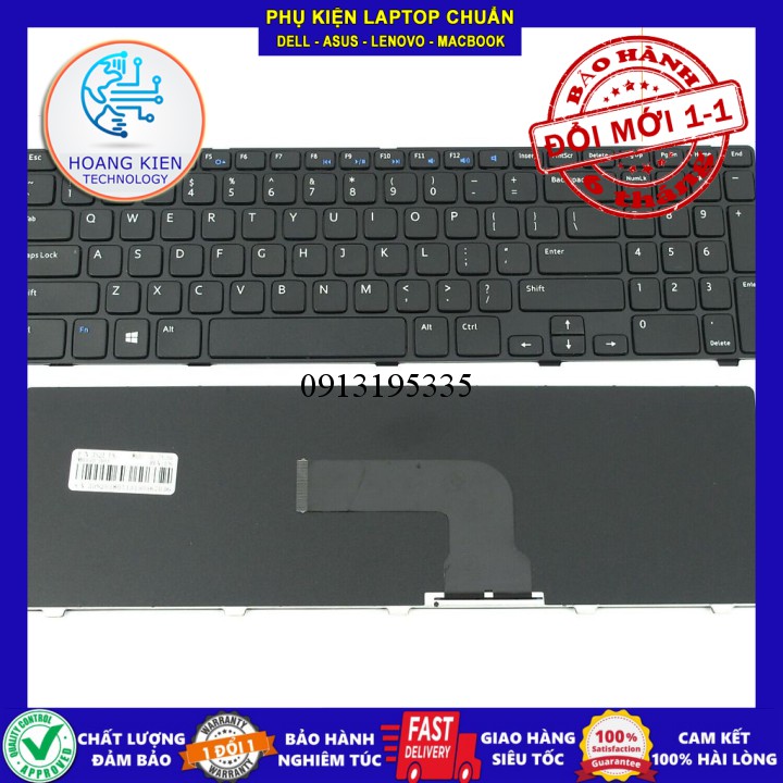 Bàn phím   lap top Dell Inspiron 3521