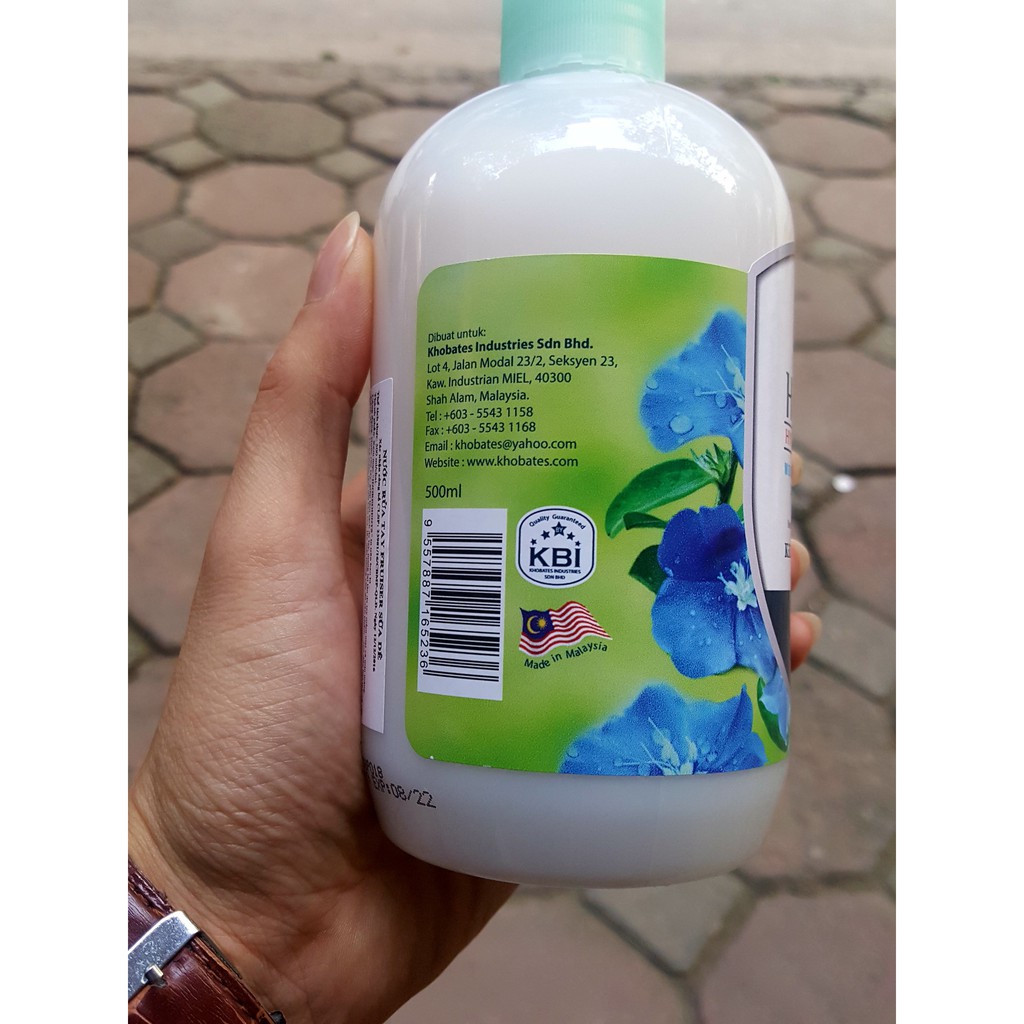 [Free Ship] Nước rửa tay Fruiser Sữa Dê 500ml - kháng khuẩn 99% - an toàn cho da ( ảnh chụp thực tế )