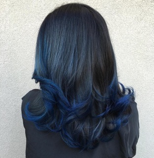 Màu Tóc Chibas Blue xanh thái bình dương