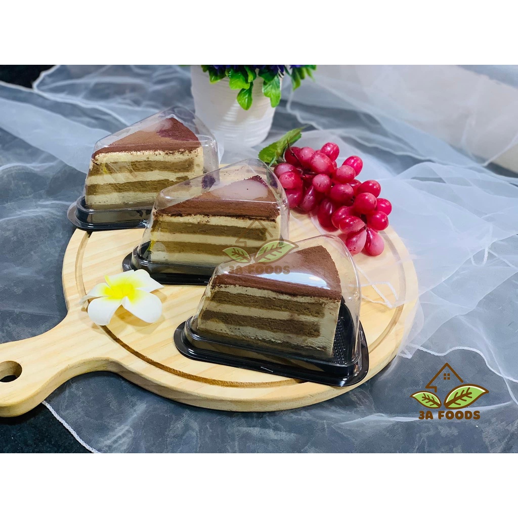 Bánh Lạnh Tiramisu Nhập Khẩu, Hộp 10 Miếng, Kết Cấu Mềm Mịn, Ngọt Dịu, Thơm Béo, Cam Kết Ăn Là Mê