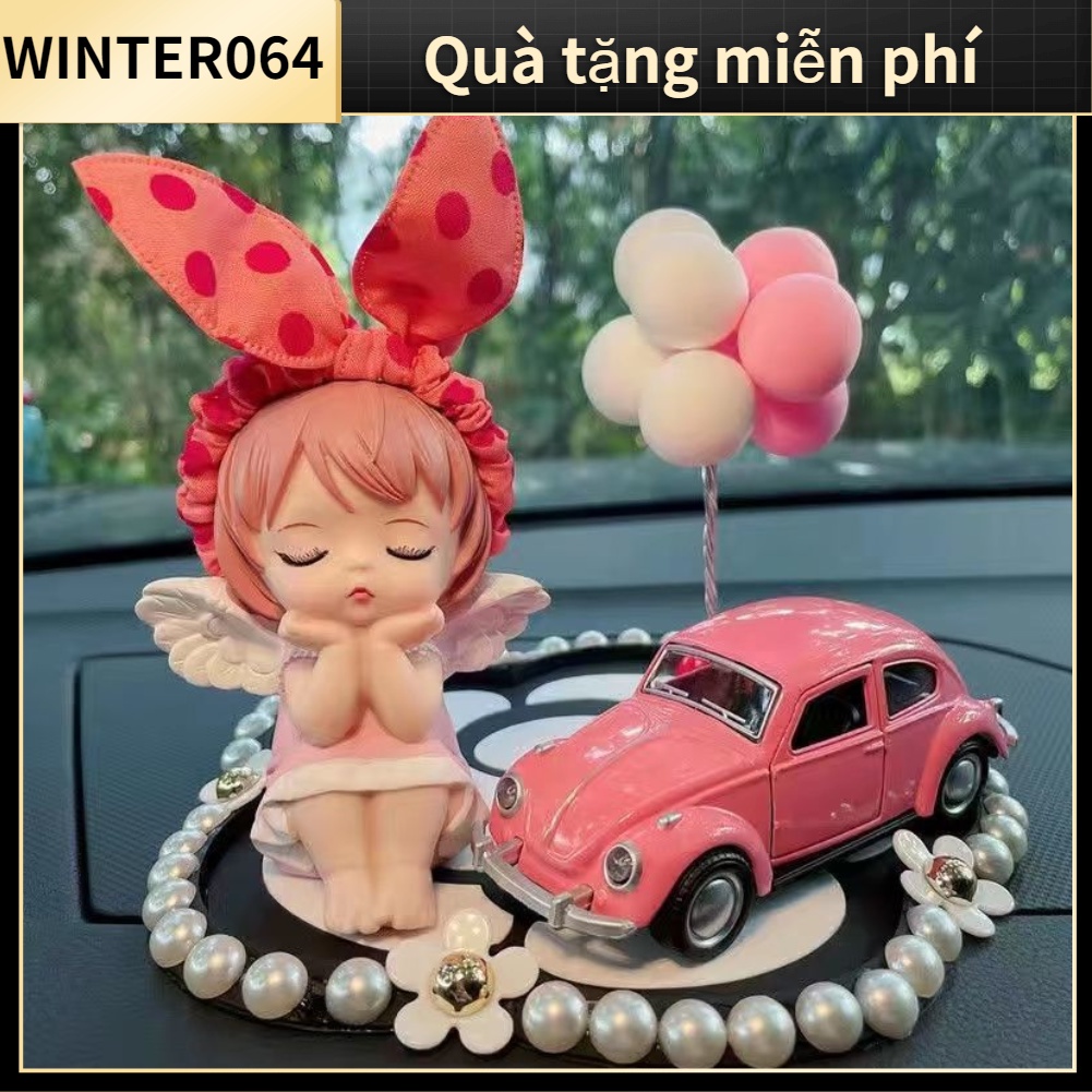 Đồ trang trí trên xe Những đồ trang trí dễ thương trong xe có thể dùng làm dầu thơm Winter064
