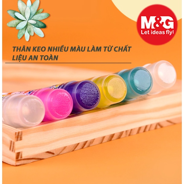 3C hồ khô 3 Màu - Hồ dán siêu dính ASG97167 chất liệu PVP an toàn, trọng lượng 15 gram