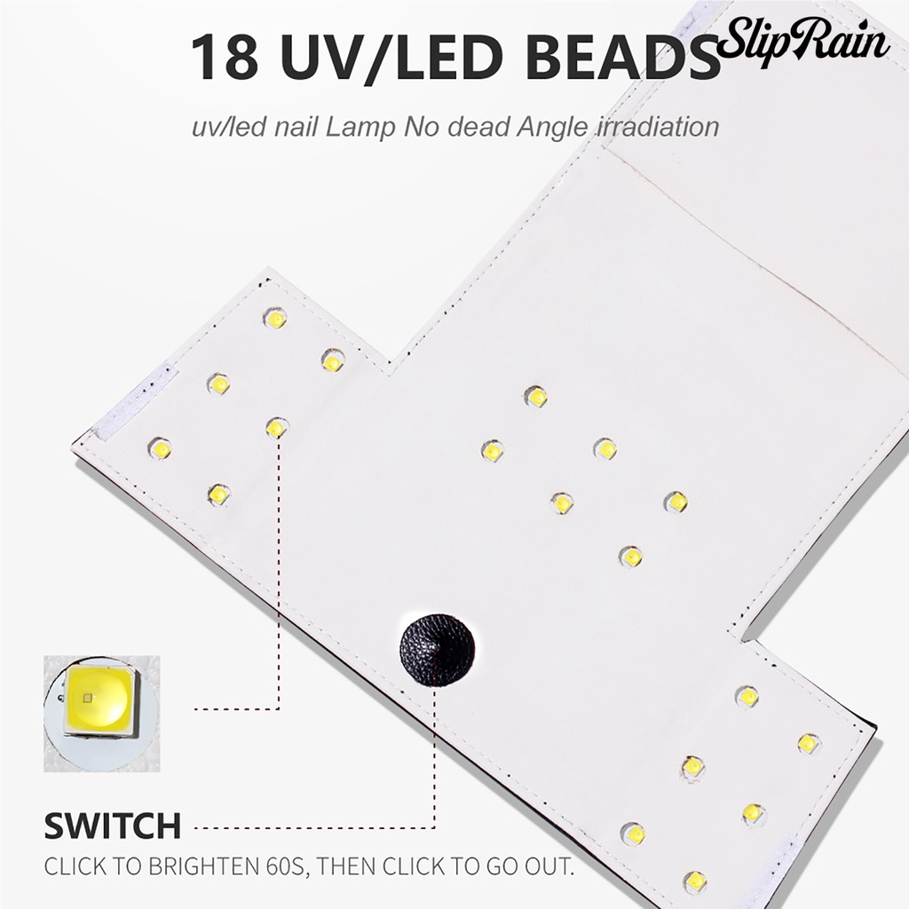 (Hàng Mới Về) Máy Hong Khô Sơn Móng Tay 54W 18 Bóng Led