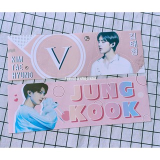 [Mua 1 tặng1] Banner BTS New