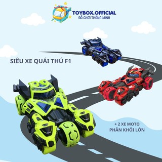 Ô tô đồ chơi siêu xe quái thú f1 siêu tốc độ 3in1