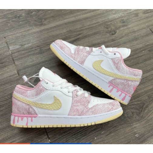Giày Nike Hồng Cổ Thấp,Nike Air Jordan 1 JD 1 Low Hồng Full Box Full Bill | BigBuy360 - bigbuy360.vn