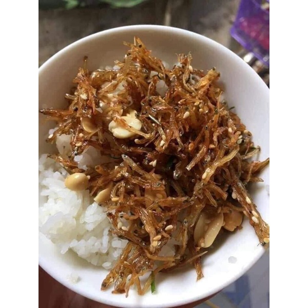 cá mờm cơm rim lạc siêu mềm ngon