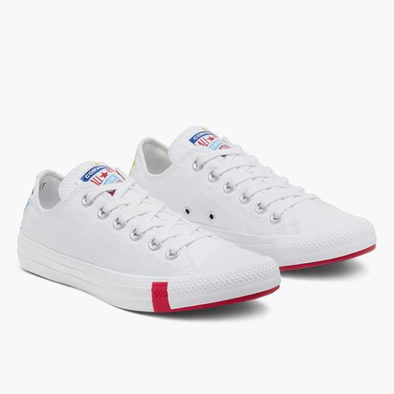 Giày Converse Chuck Taylor All Star Logo Play Low White - 166737C