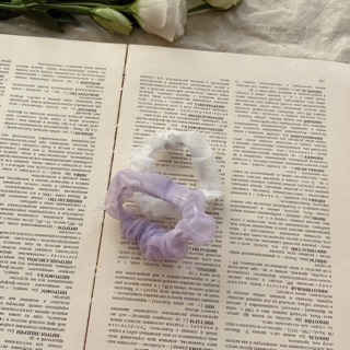 Dây buộc tóc💗Chun buộc tóc Scrunchies Mini ( giao màu Ngẫu nhiên)