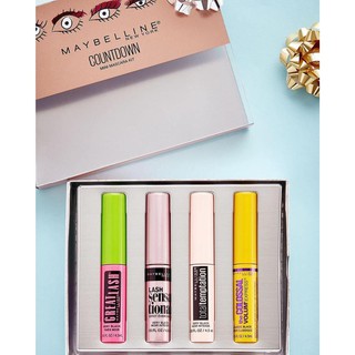 [ Tách sét ] Chuốt mi ( Mascara ) Maybelline Mini Mascara Holiday Kit Black