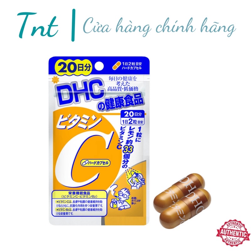 Viên uống DHC bổ sung Vitamin C 40 viên 20 ngày