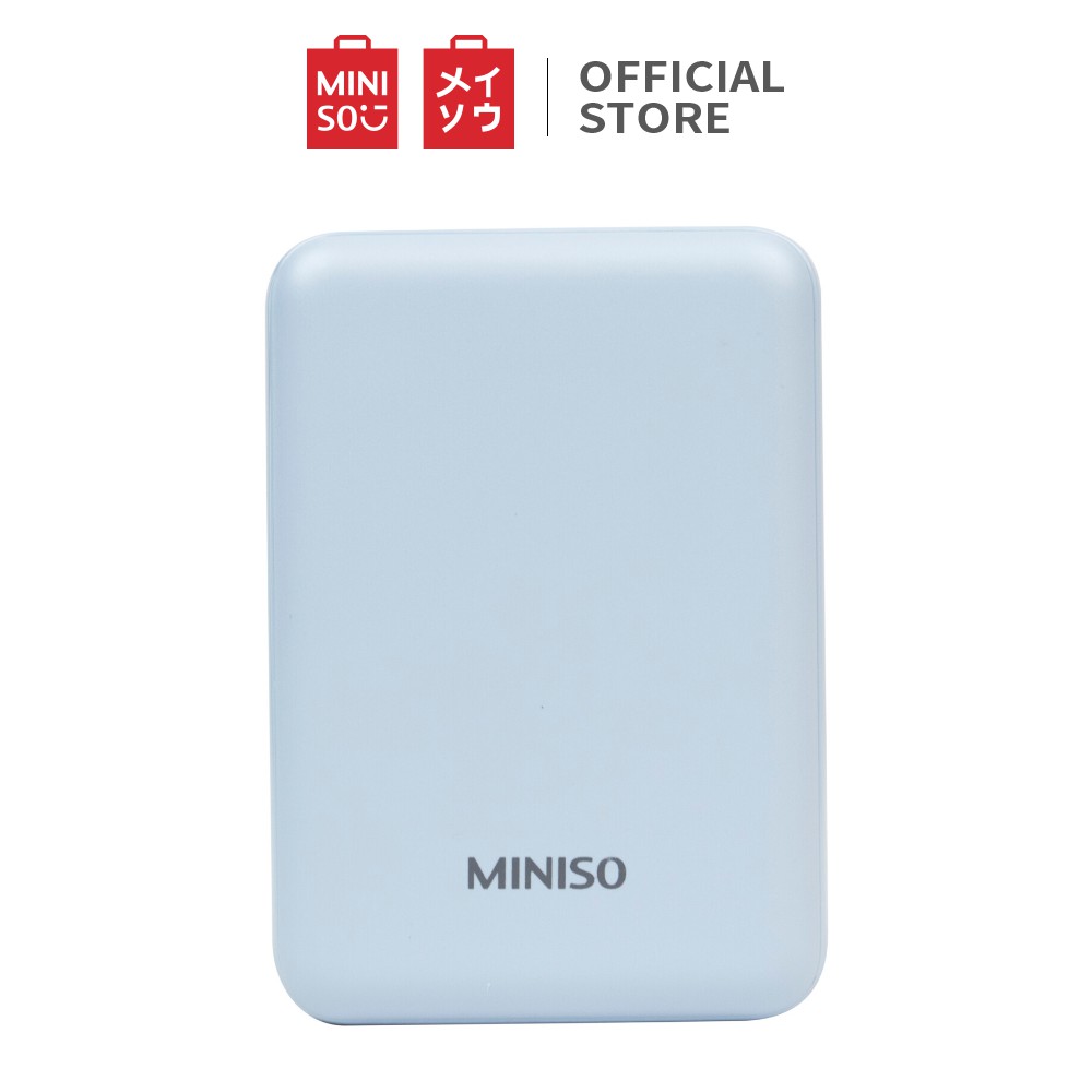 Sạc dự phòng nhỏ gọn Miniso 10000mAh (Nhiều màu) - Hàng chính hãng pin sạc dự phòng cục sạc dự phòng