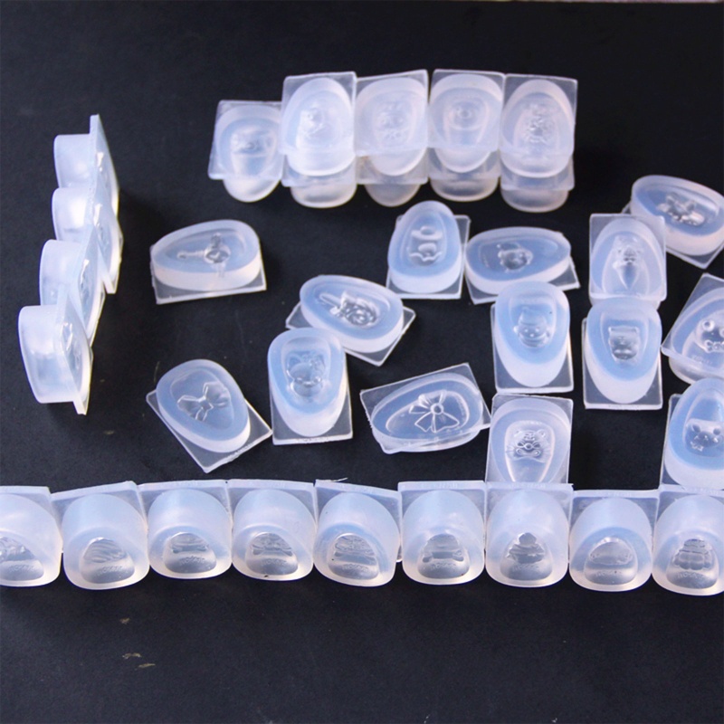Khuôn Silicone Tạo Hình Làm Móng Tay 3D DIY