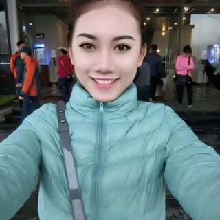 Áo lông vũ không mũ Olmesa