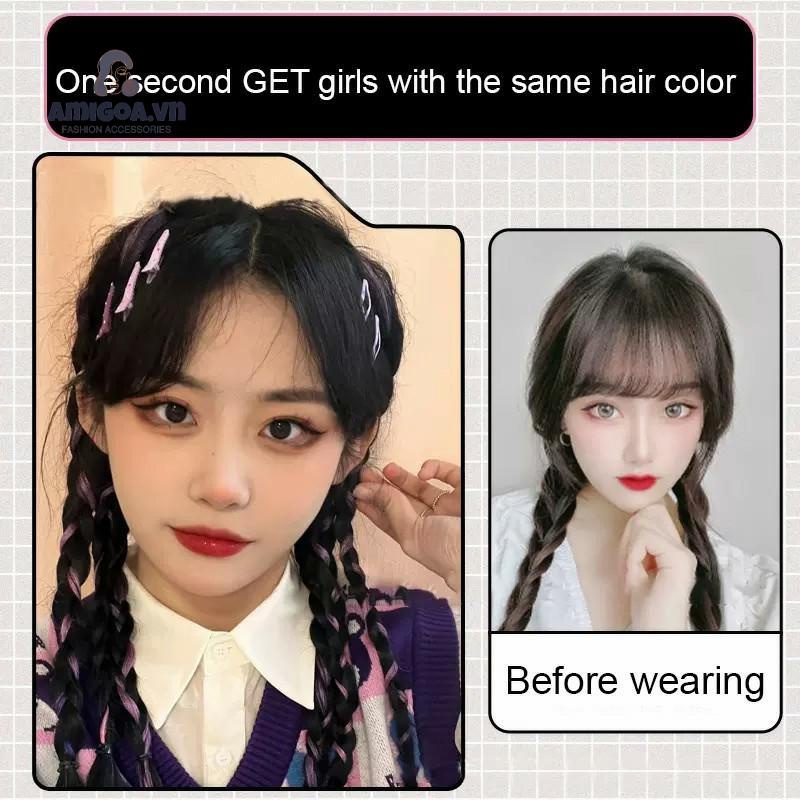 ✨✨Mới Dây Buộc Tóc Đuôi Ngựa Bằng Cao Su Tổng Hợp Tự Nhiên Dành Cho Nữ