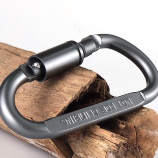 Móc khóa nhôm carabiner hình chữ D - Móc Treo Balo Và Các Vật Dụng Nhỏ - Nhacuamin