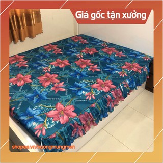 Ga thun lạnh có rèm phủ đủ size nệm