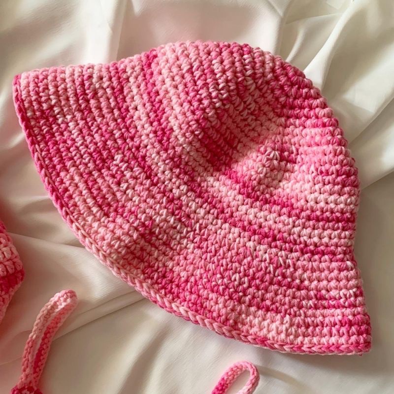 Nón bucket loang màu vintage siêu hot