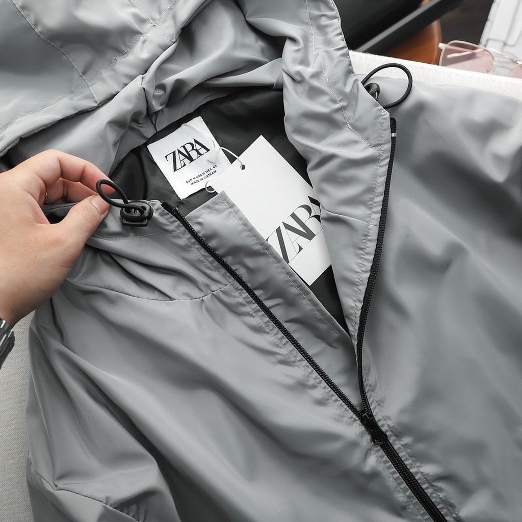 Áo khoác dù hai lớp trượt nước