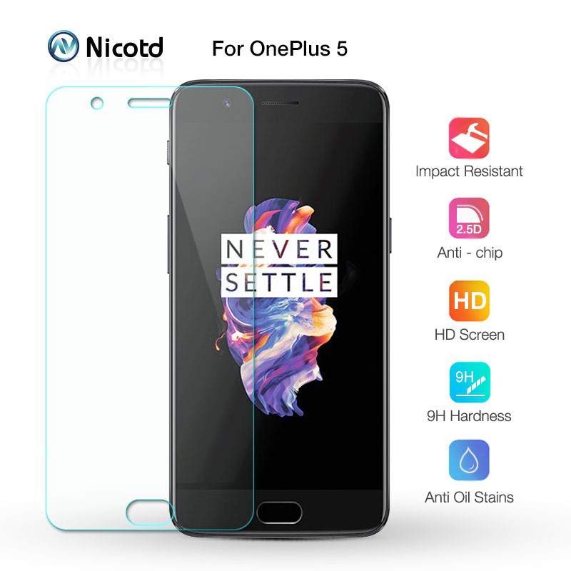 Kính Cường Lực hd Cho oneplus 5