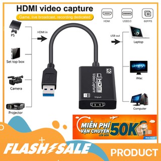 Bộ chuyển hdmi video capture 1080p usb 3.0 - livestream từ thiết bị kết nối qua hdmi