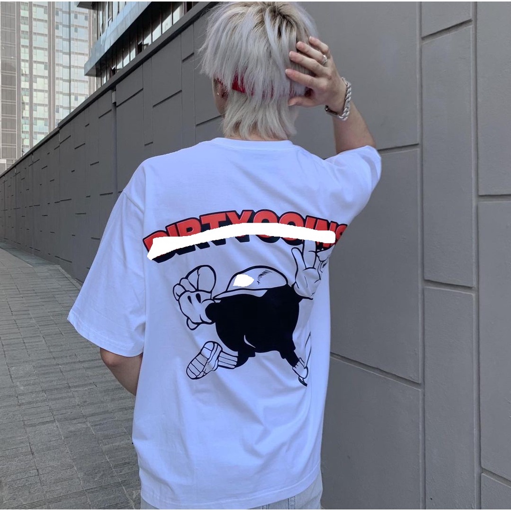 Áo Thun Tay Lỡ Nam nữ Dico B&F Print Unisex Kuns2