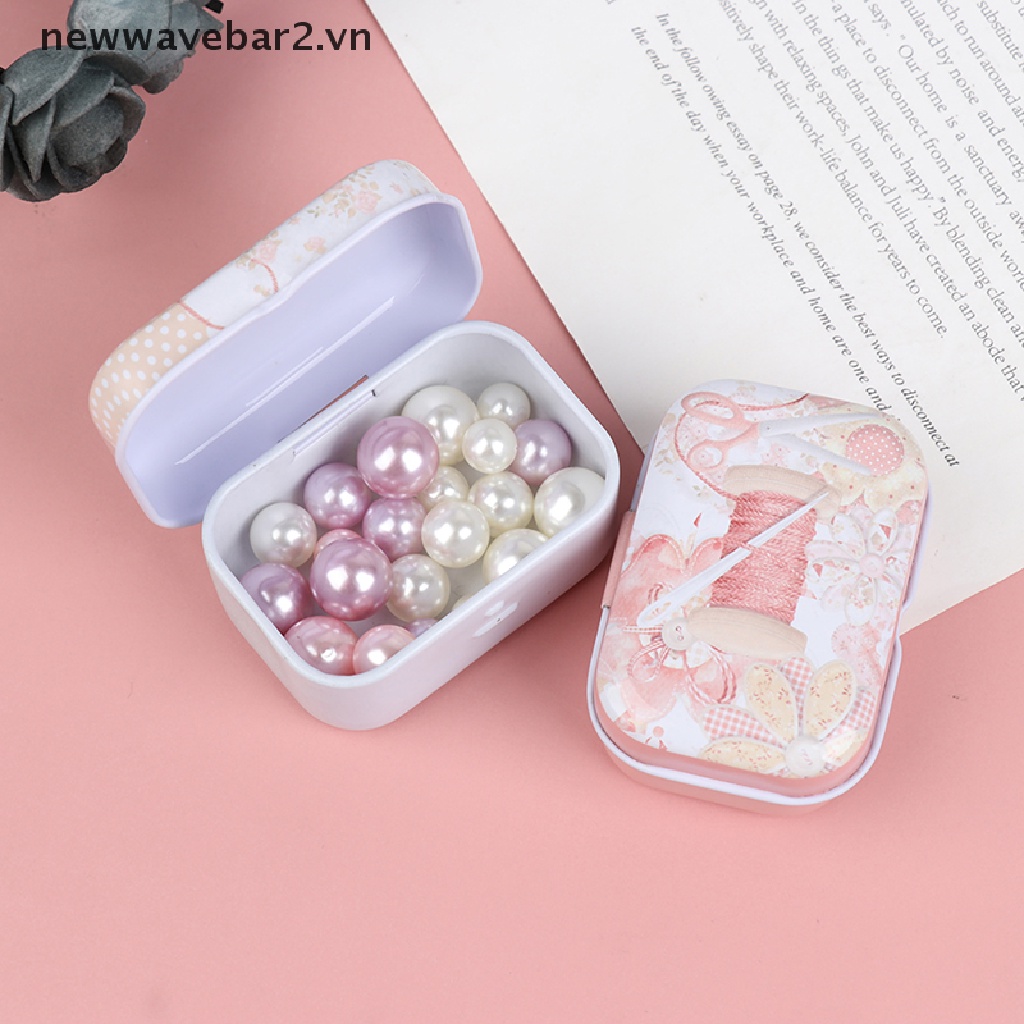 [newwavebar] Hộp Thiếc Mini Đựng Trang Sức / Kẹo / Tiền Xu