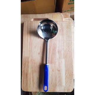 Môi canh inox cán nhựa 10cm bình dân