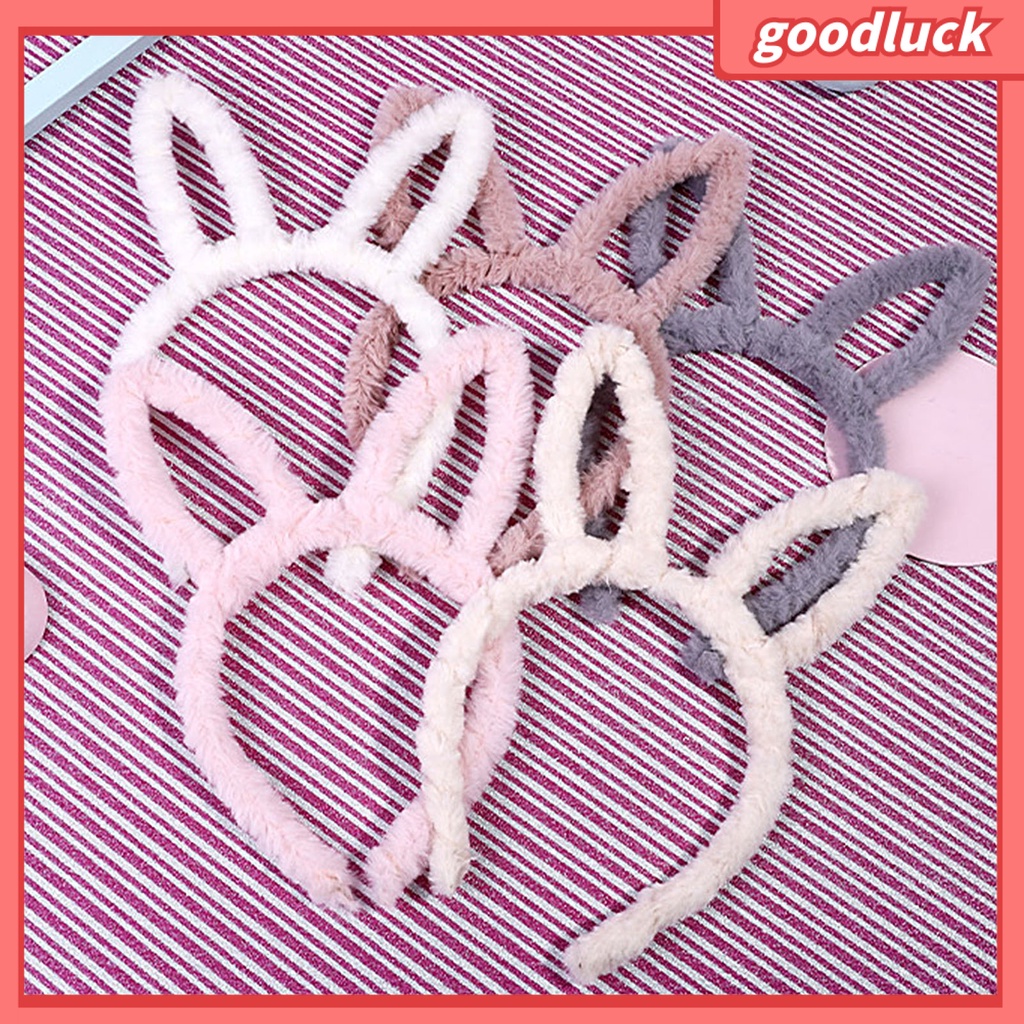 Băng Đô Cài Tóc Hình Tai Thỏ Dễ Thương Cho Bé Gái