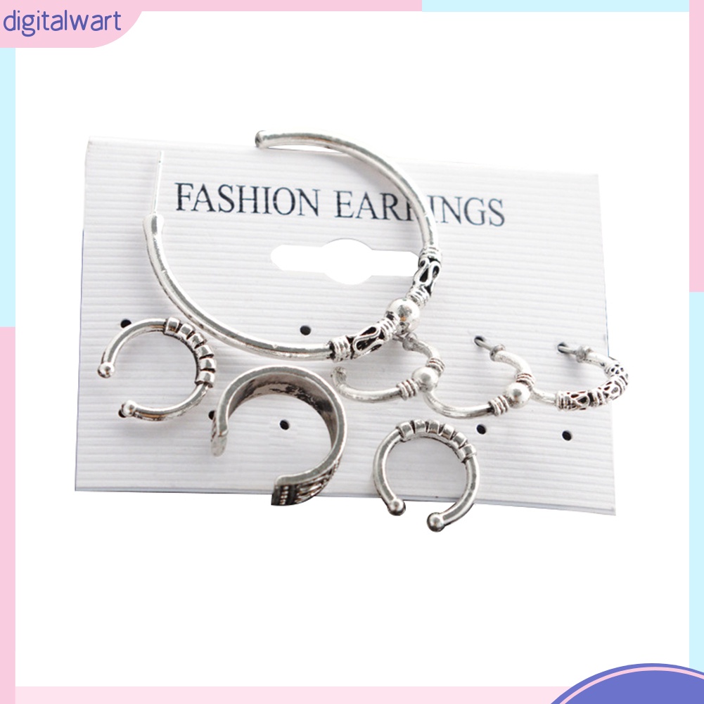 Set 7 Khuyên Tai Phong Cách Bohemian Cổ Điển Thanh Lịch Dành Cho Nữ