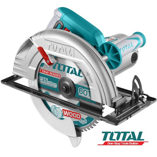 TOTAL Máy cưa gỗ đĩa 185mm 1400W TS1141856 TS11418526