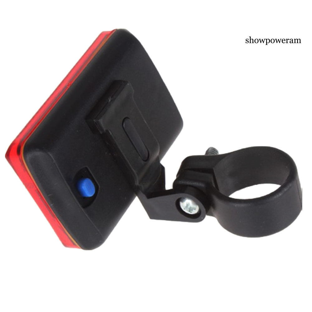 Đèn An Toàn Phía Sau Xe Đạp 5 Bóng Led Spm 7 Chế Độ